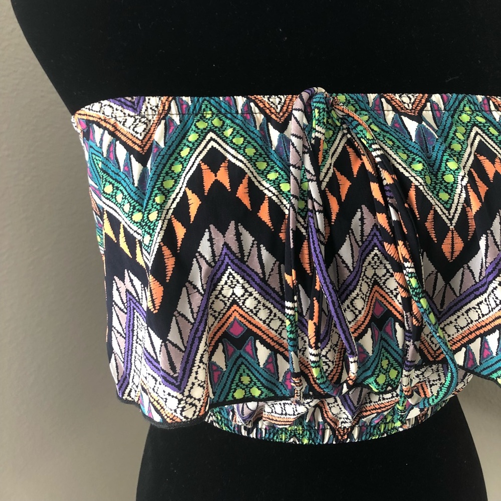 Multi-Colored Tube Top - Picture 2 of 8